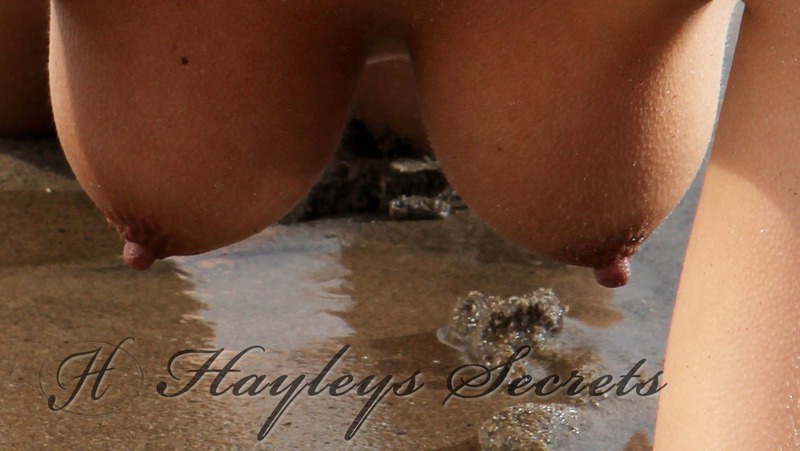 Hayley Marie Having Fun At The Beach-11