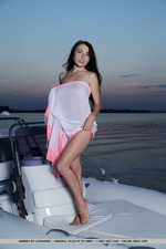 Busty Niemira Is Nude On A Boat-11