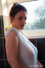 Busty Bexx  Posing In The Bathroom-05