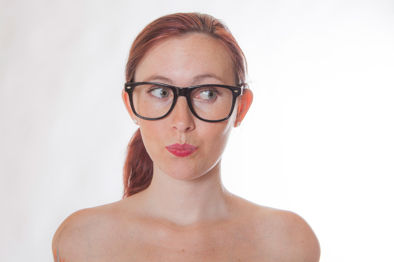 Busty Tattooed Mary Helen Wearing Glasses-10