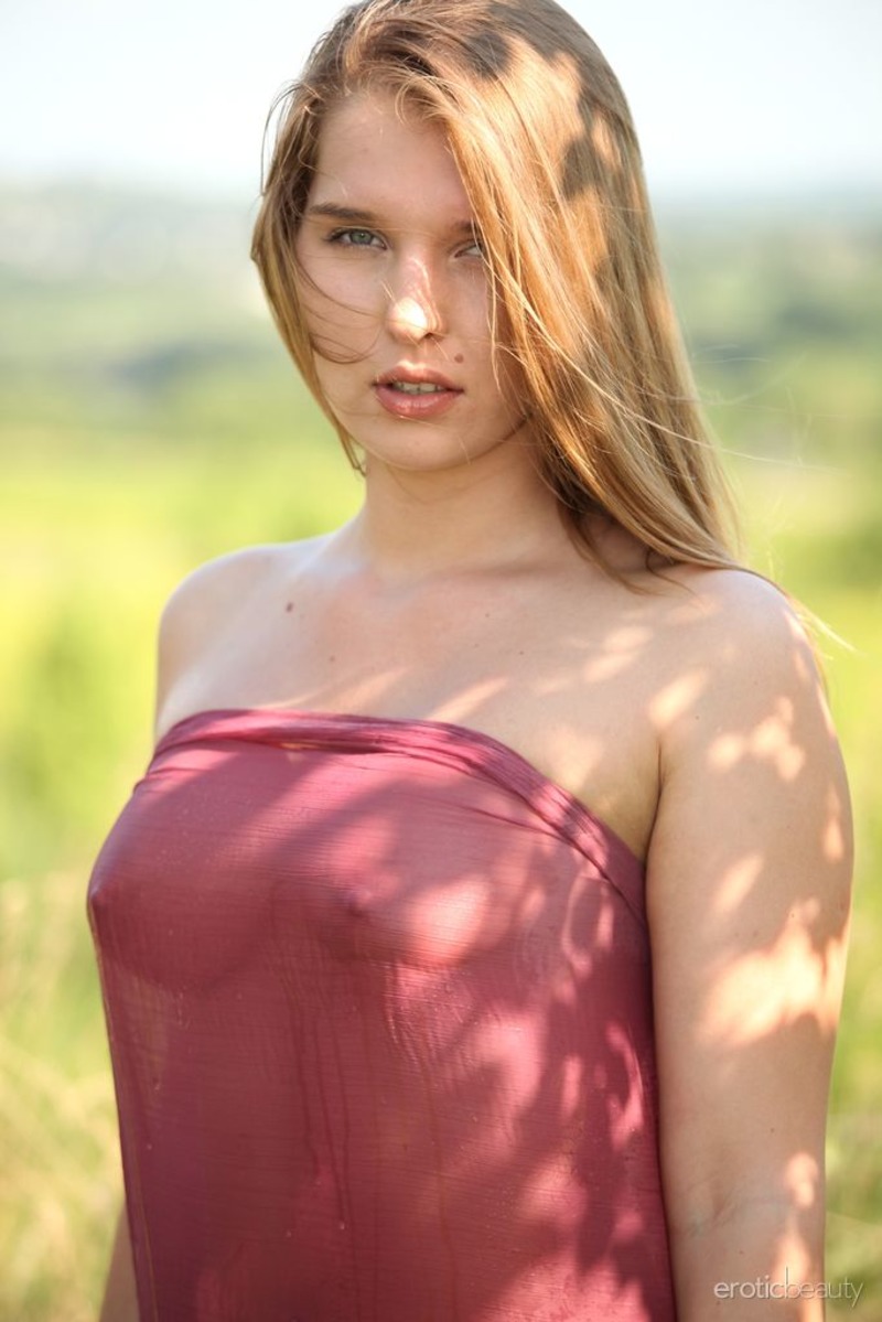 Beverly Sunbathing Outdoors-00