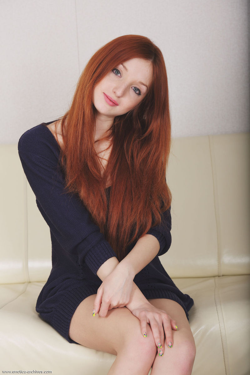 Sensual Erotica With A Redhead Beauty-00