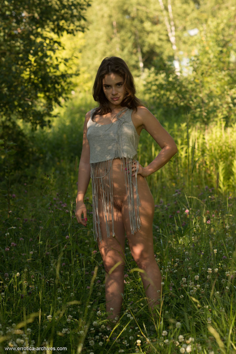 Leda Posing Outdoors-00