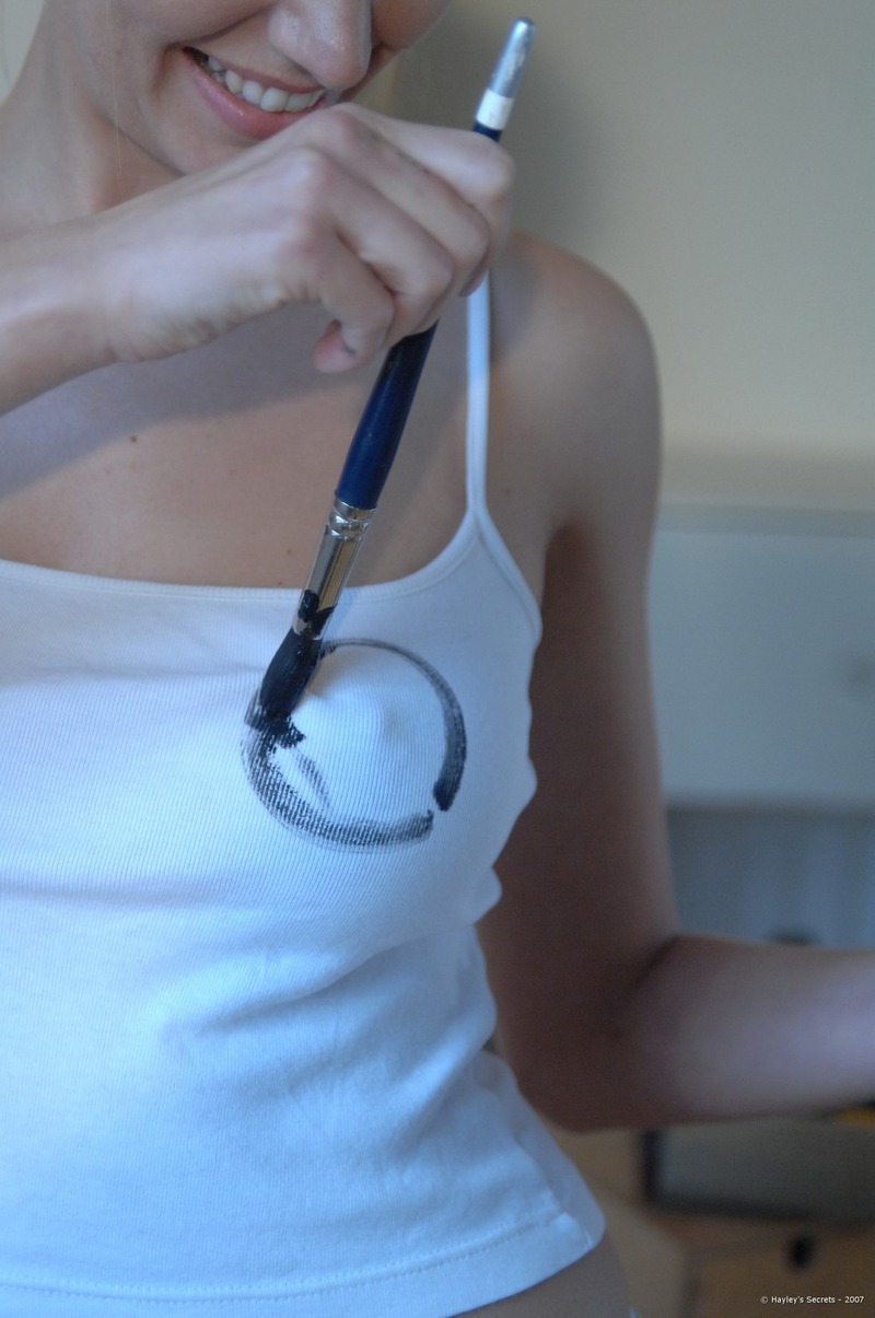 Busty Hayley Loves Painting-04