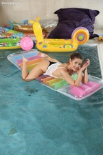 Sybil Having Fun By The Pool-02
