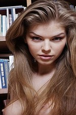 Naked sexy bookworm by met-art-04
