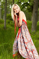 Naked girl in the forest by met-art.com-10