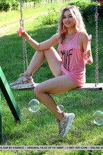 Cute Angelina Ash Having Fun Outdoors-04