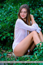 Georgia Posing Naked Outdoors-15
