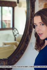 Hot Brunette Sybil Undressing-03