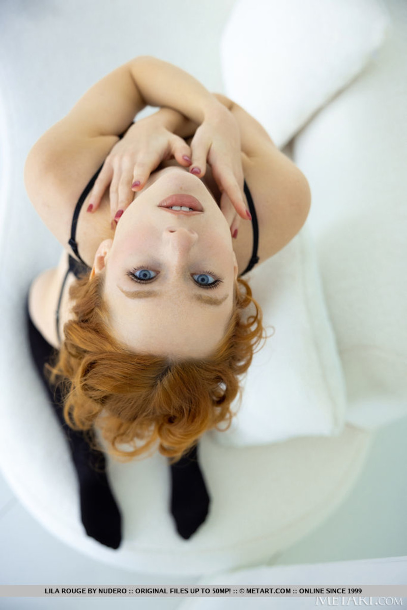 Redhead Lila Rouge Posing For Us-13
