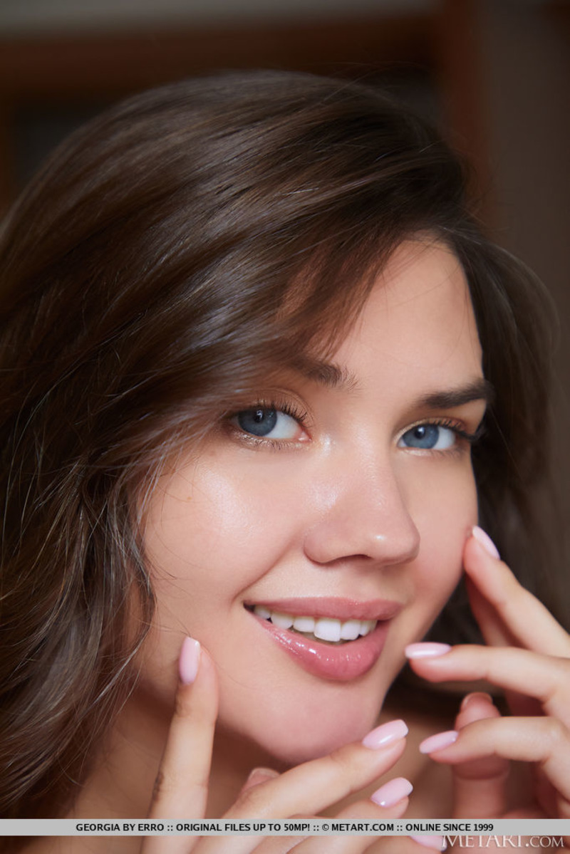 Sexy Naked Georgia Spreads-11