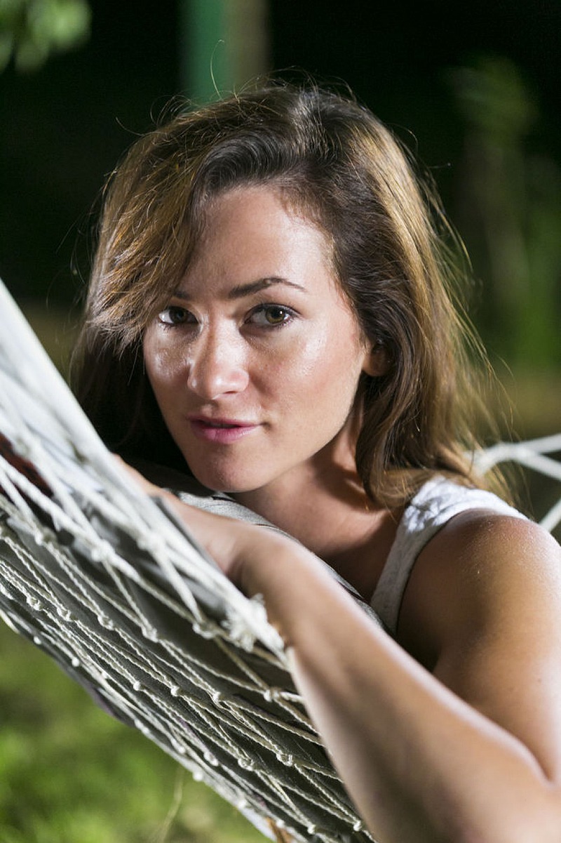Tess Playing Naked In A Hammock-09