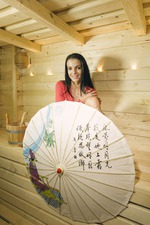 Sapphira Having Fun In The Sauna-10
