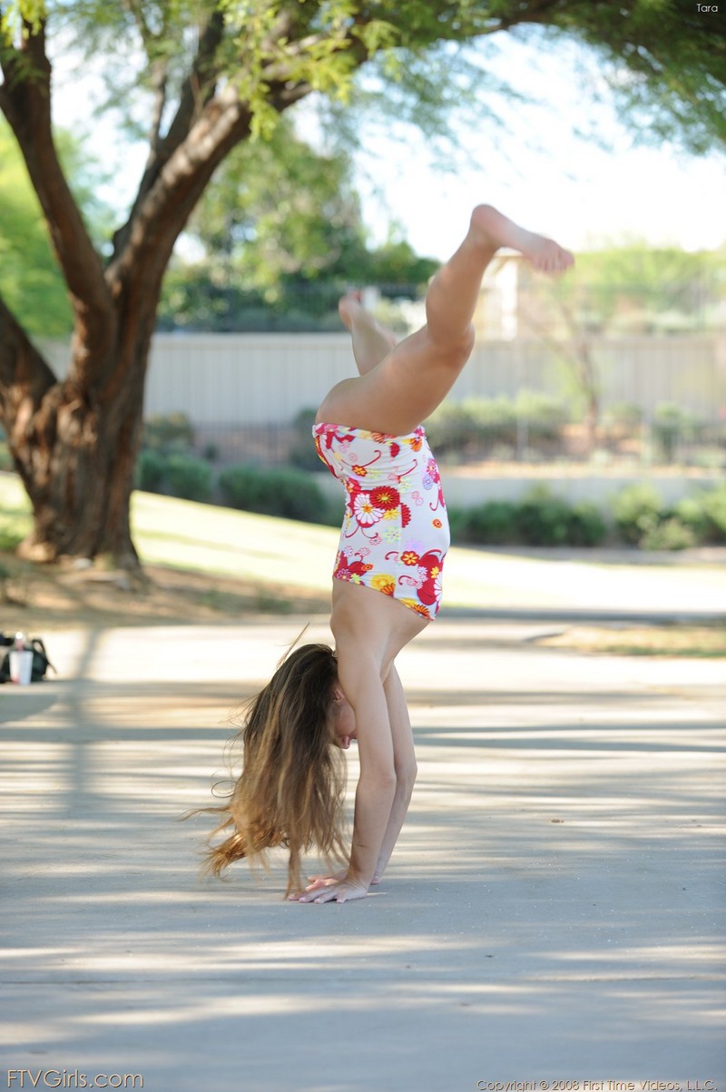 Tara does a flip in the park-03