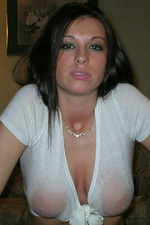 Busty blackhaired hottie in a naughty mood stripping-11