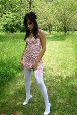 Sexy In White Stockings-00