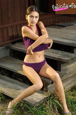 Felicity In Violet Panty-00