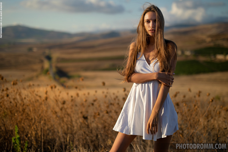 Alina Posing Outdoors-00