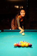 Sonya Blaze Playing Pool-09