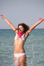 Teen girl gets naked at the beach-04