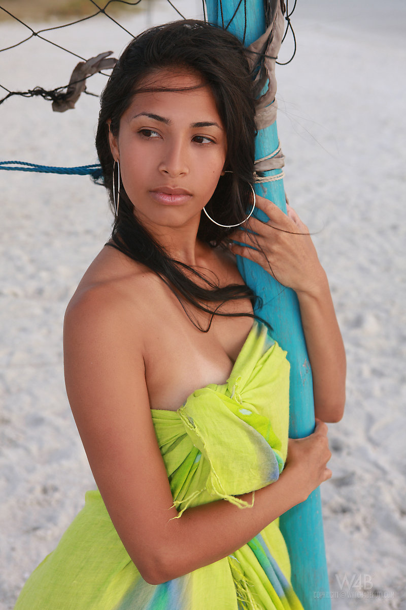 Exotic Nude Beach Girl-00