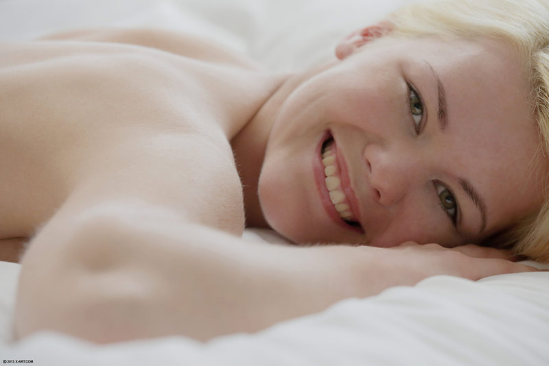 Naked blonde is ready dor some fun-11