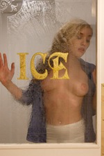 Hot Blonde Ember Volland Flashing In A Hotel-10